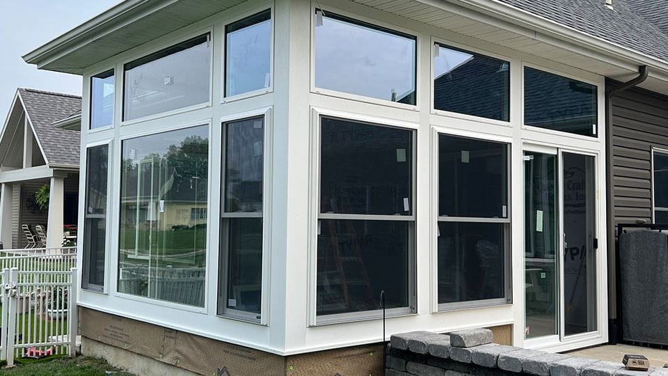 Home addition project photo