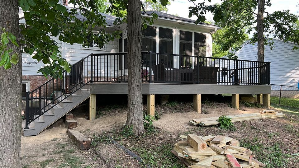 Deck project photo